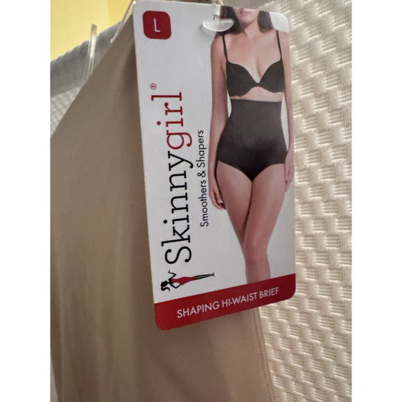 Skinnygirl Bye Bye Panty Lines High Waisted Brief Tummy Control Large - Picture 5 of 6